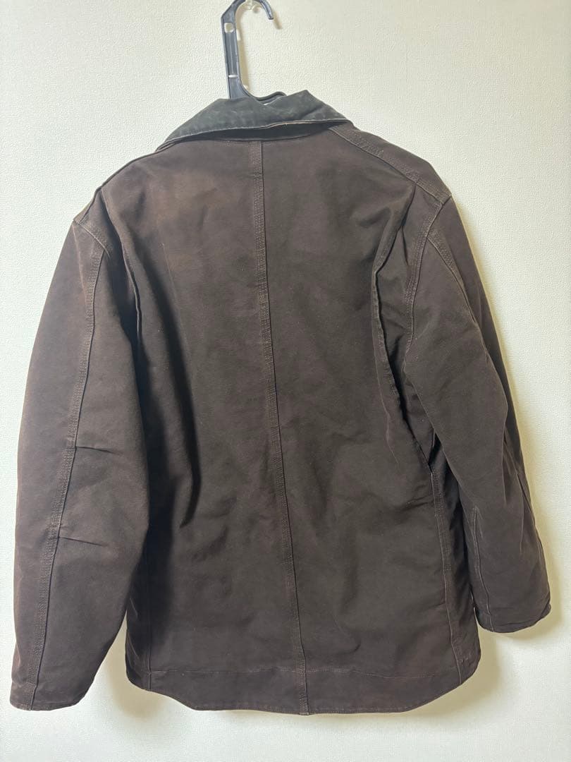 f*7様 Carhartt ブラウン ジップアップジャケット
