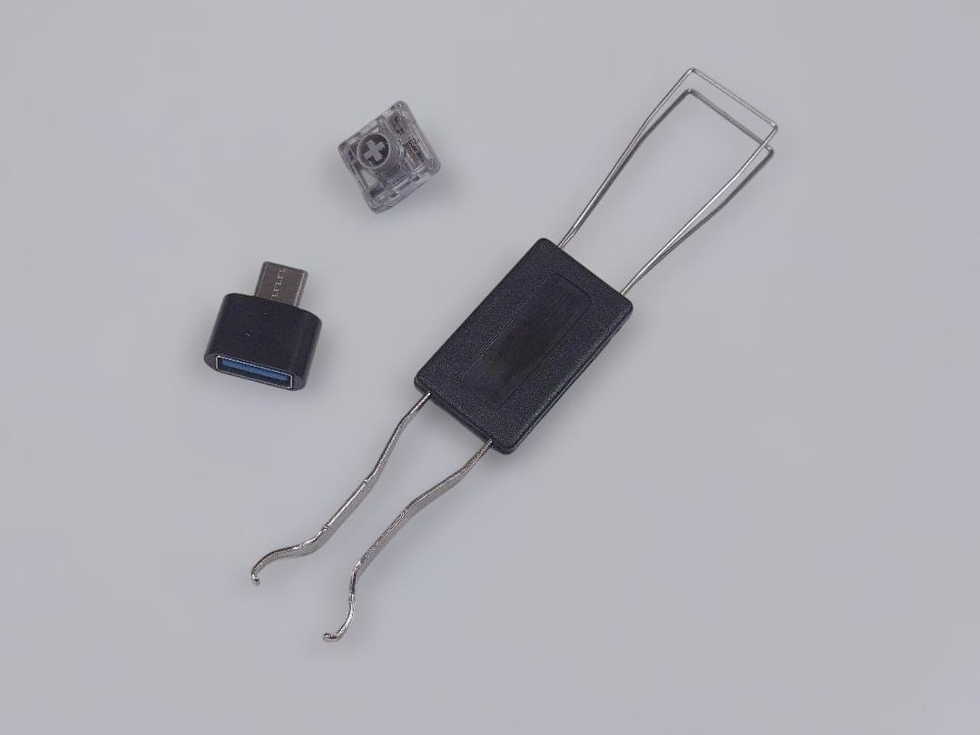 【最新Pink軸搭載】静音仕様LOFREE Flow Lite 84（ホワイト）