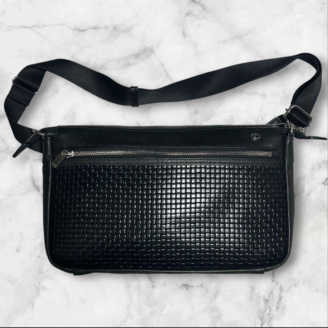 【未使用級】LEXUS レクサス　ショルダーバッグ　ボディバッグ　イントレ