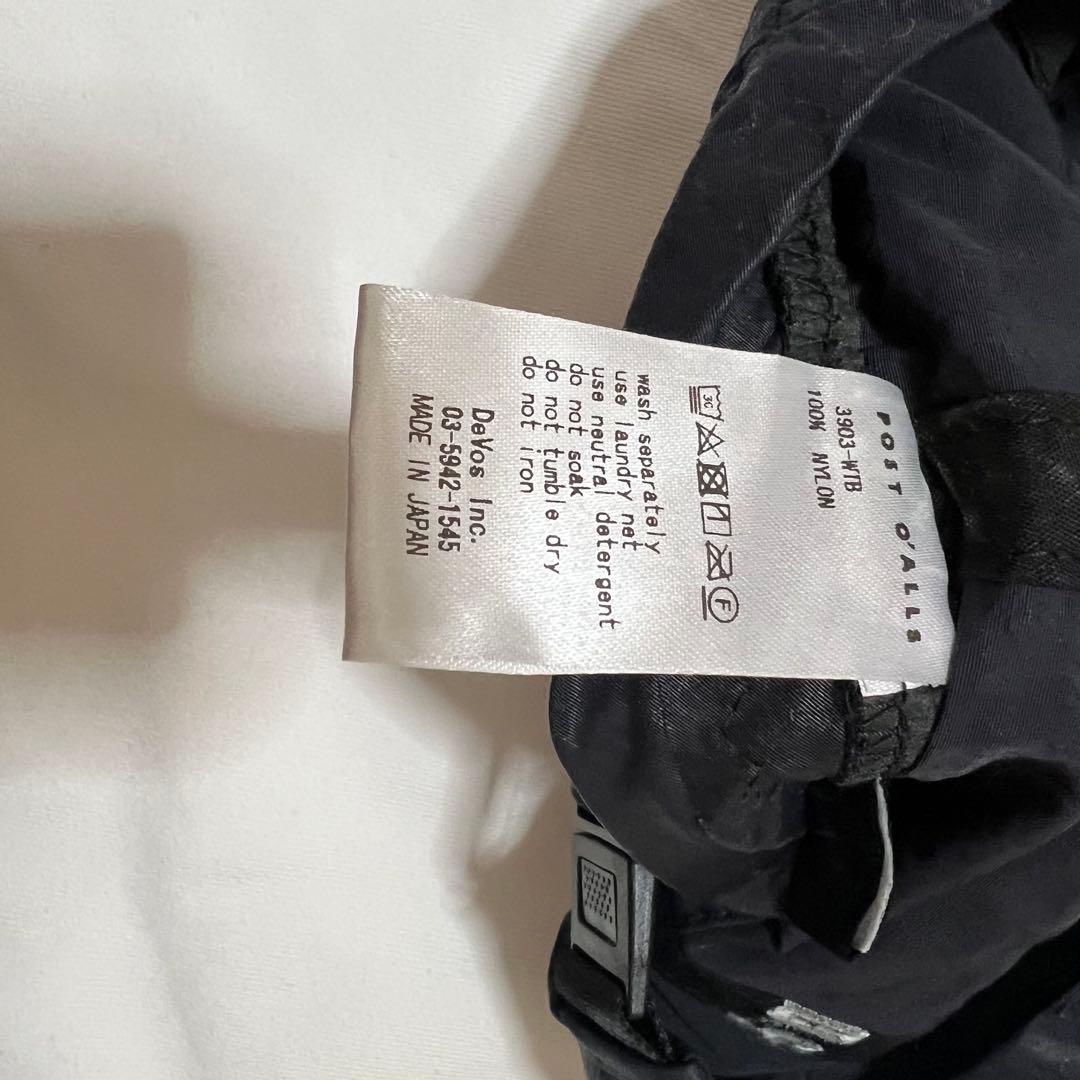 ポストオーバーオールズ ナイロンキャップ post o'alls cap