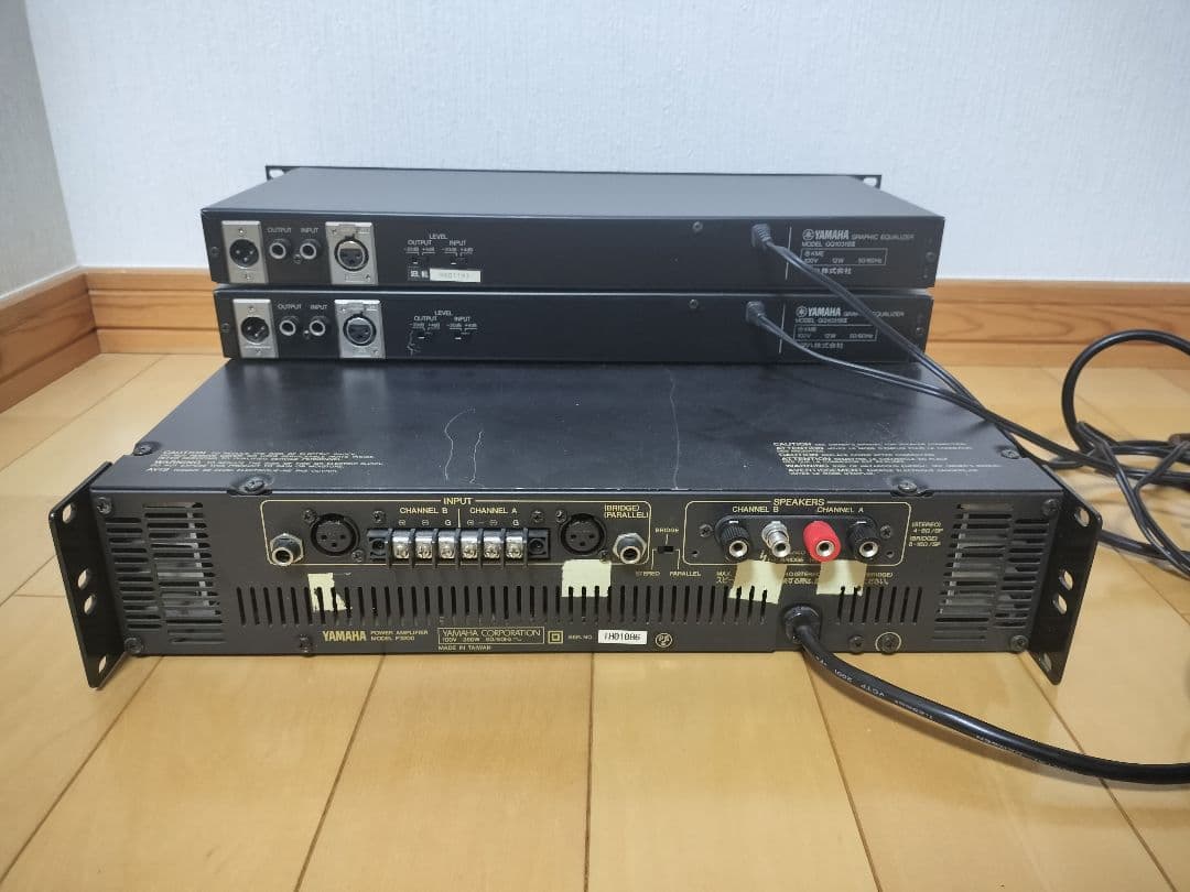YAMAHA P3200 ＆ GQ1031BⅡ 2台
