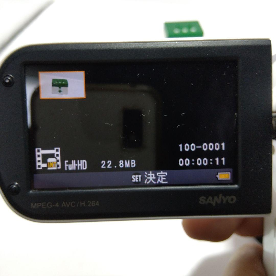 【動作OK】SANYO Xacti DMX-CG100 デジタルムービーカメラ