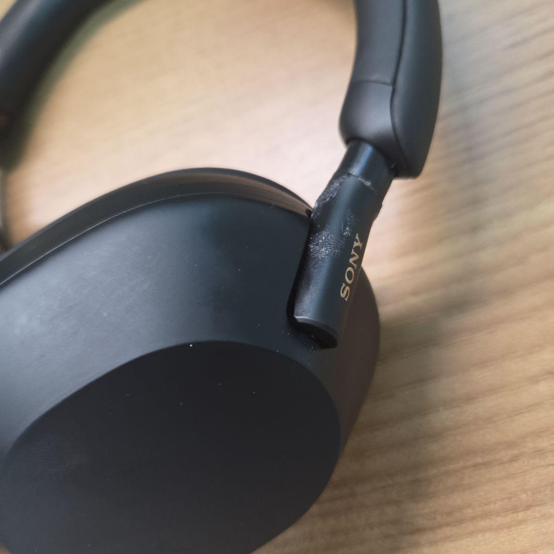 SONY WH-1000XM5 接着跡あり ケース付 黒 ワイヤレスヘッドホン