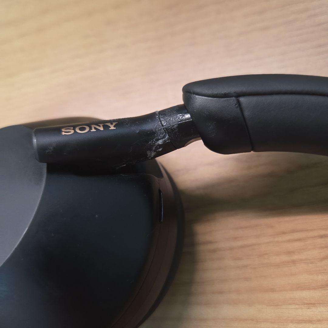 SONY WH-1000XM5 接着跡あり ケース付 黒 ワイヤレスヘッドホン