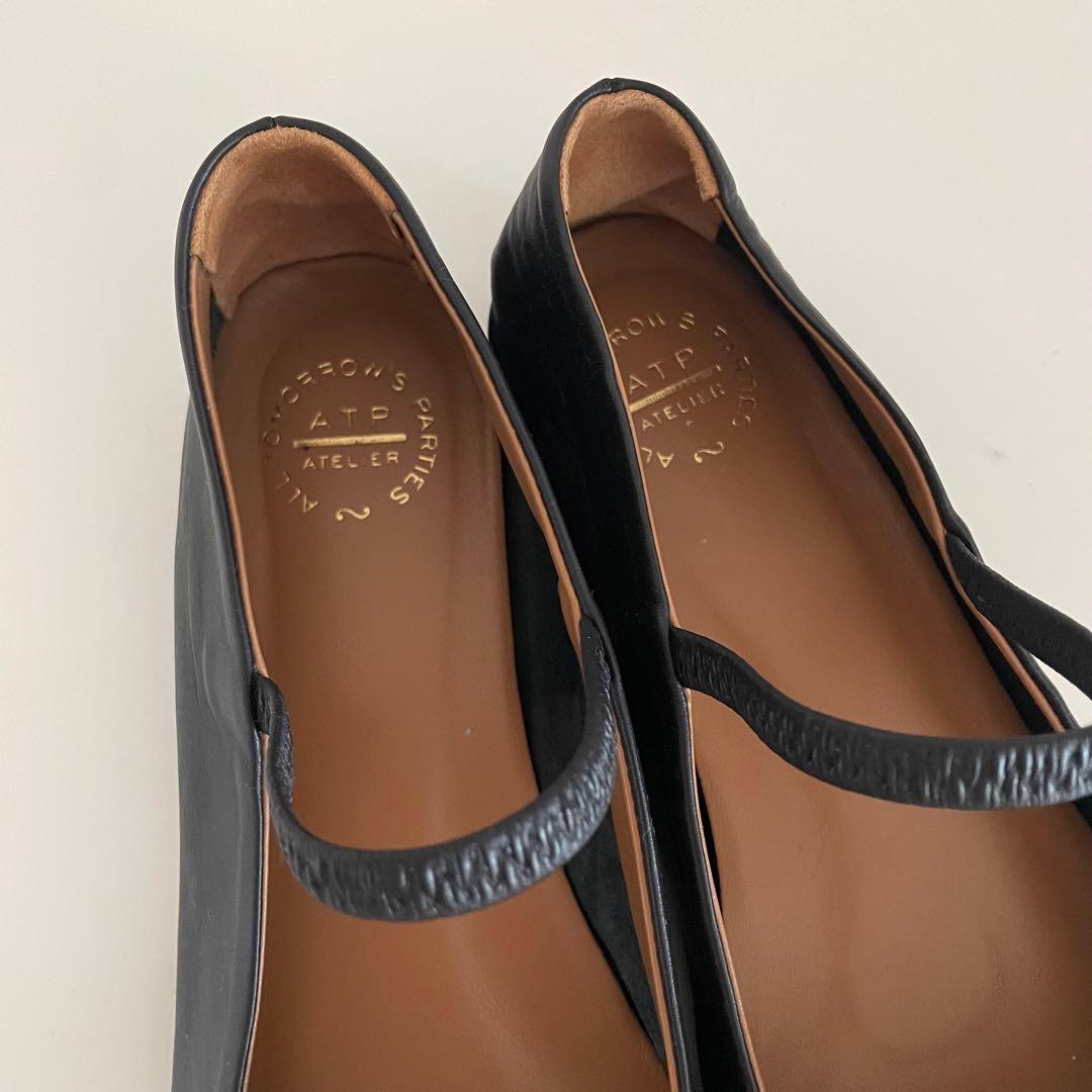 ATP atelier フラットメリージェーンシューズ