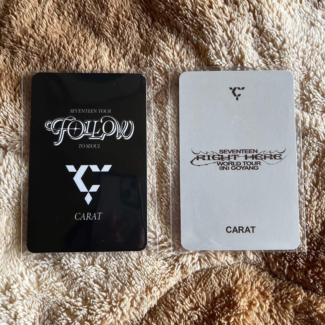 SEVENTEEN ウォヌ CARAT ZONE カラットゾーン トレカ 公式品