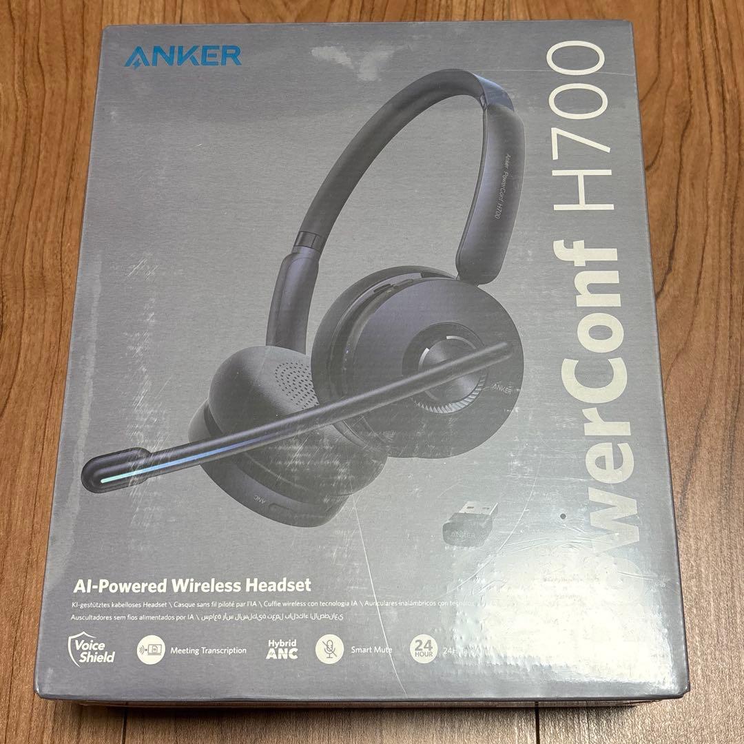 【新品】Anker PowerConf H700 ワイヤレスヘッドセット