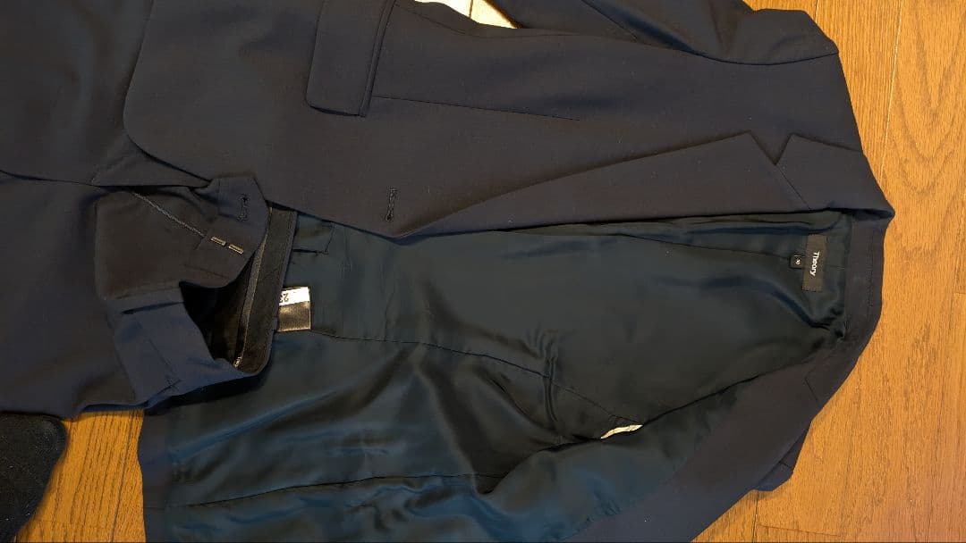 Theory ネイビー ビジネスパンツスーツ サイズ00