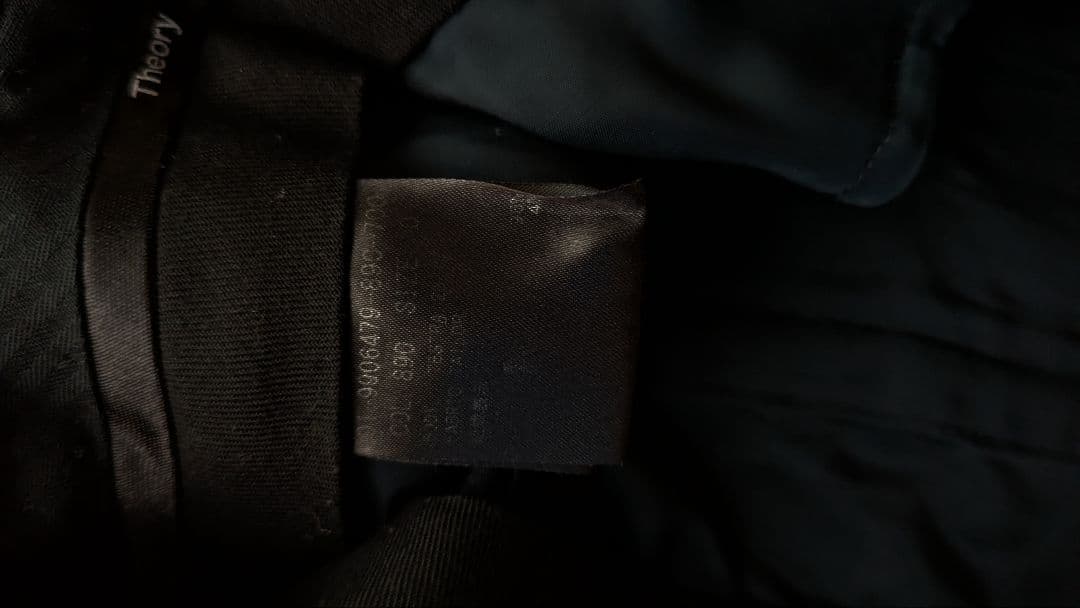 Theory ネイビー ビジネスパンツスーツ サイズ00