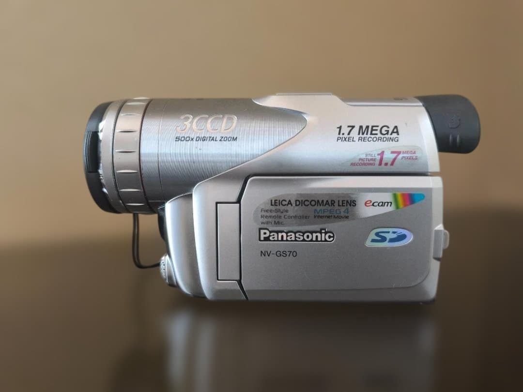 【動作確認済】Panasonic NV-GS70 3CCD ビデオカメラ
