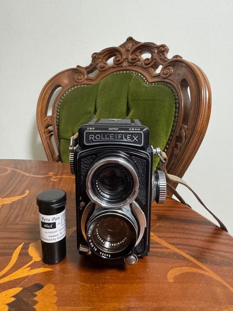 【希少ブラック】Rollei Baby Rolleiflex 4×4 完動品