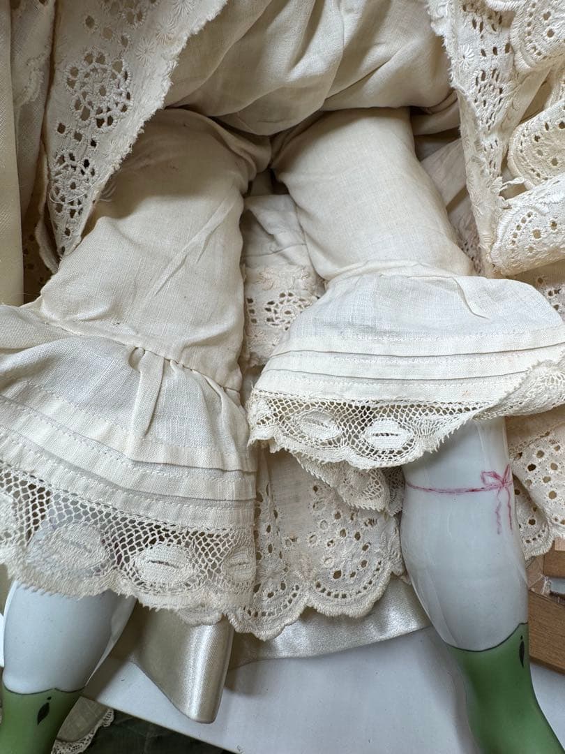 ジ*ー様 ドイツ　アンティーク　チャイナヘッド　ドール　約50センチ