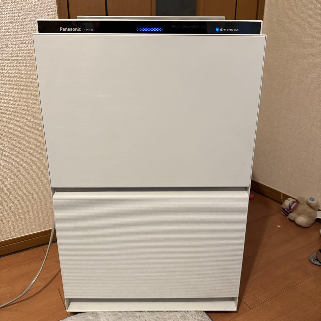 Panasonic 加湿空気清浄機 F-VC70XU 2021年製 nanoeX