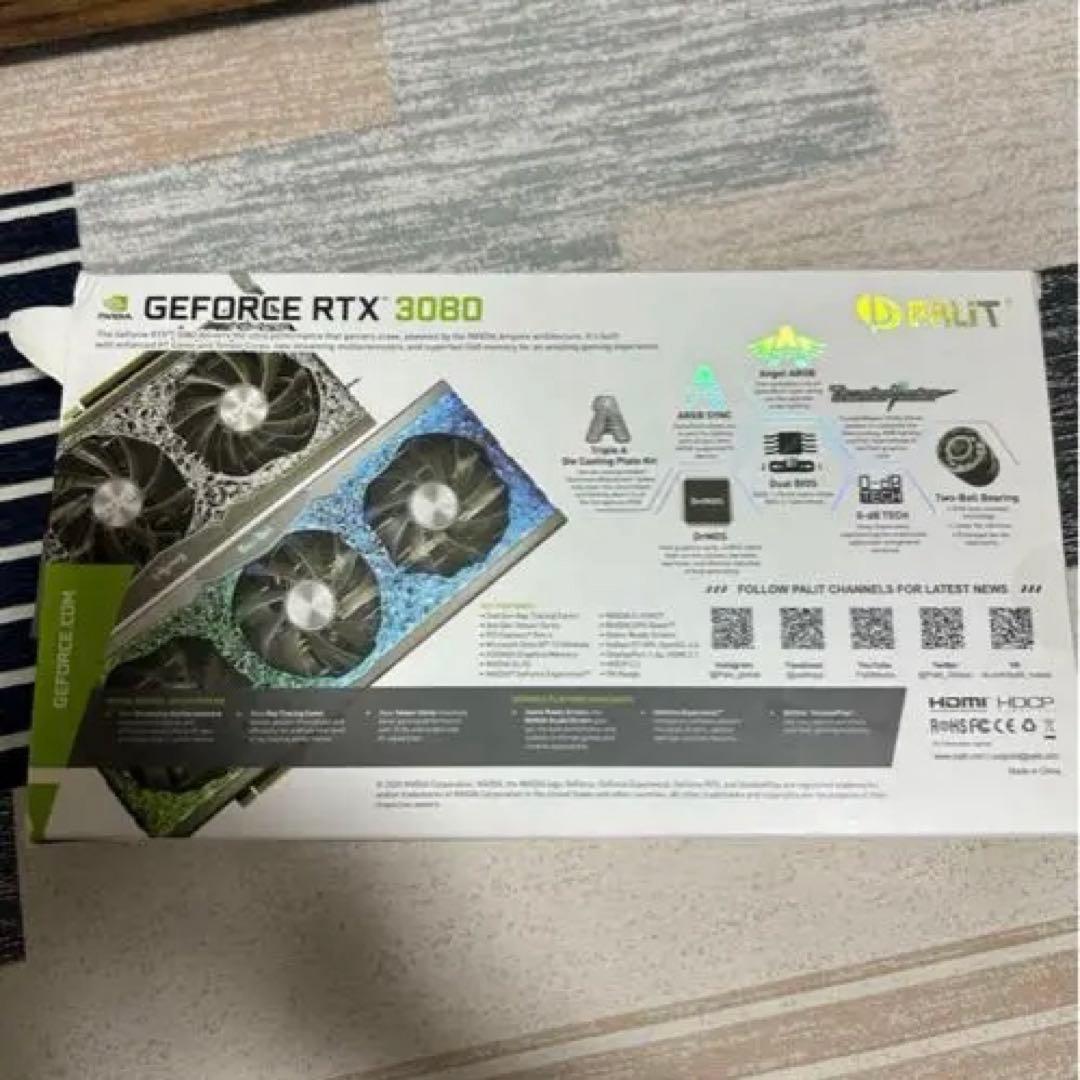 グラフィックボード・グラボ・ビデオカード Palit GeForce RTX 3080 10gb GameRock OC