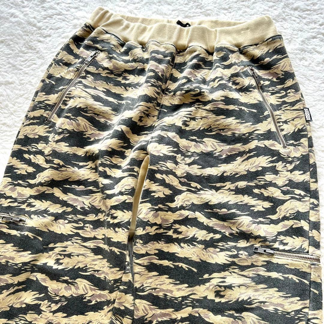 00s OLD STUSSY オールドステューシー　タイガーカモ　セットアップL