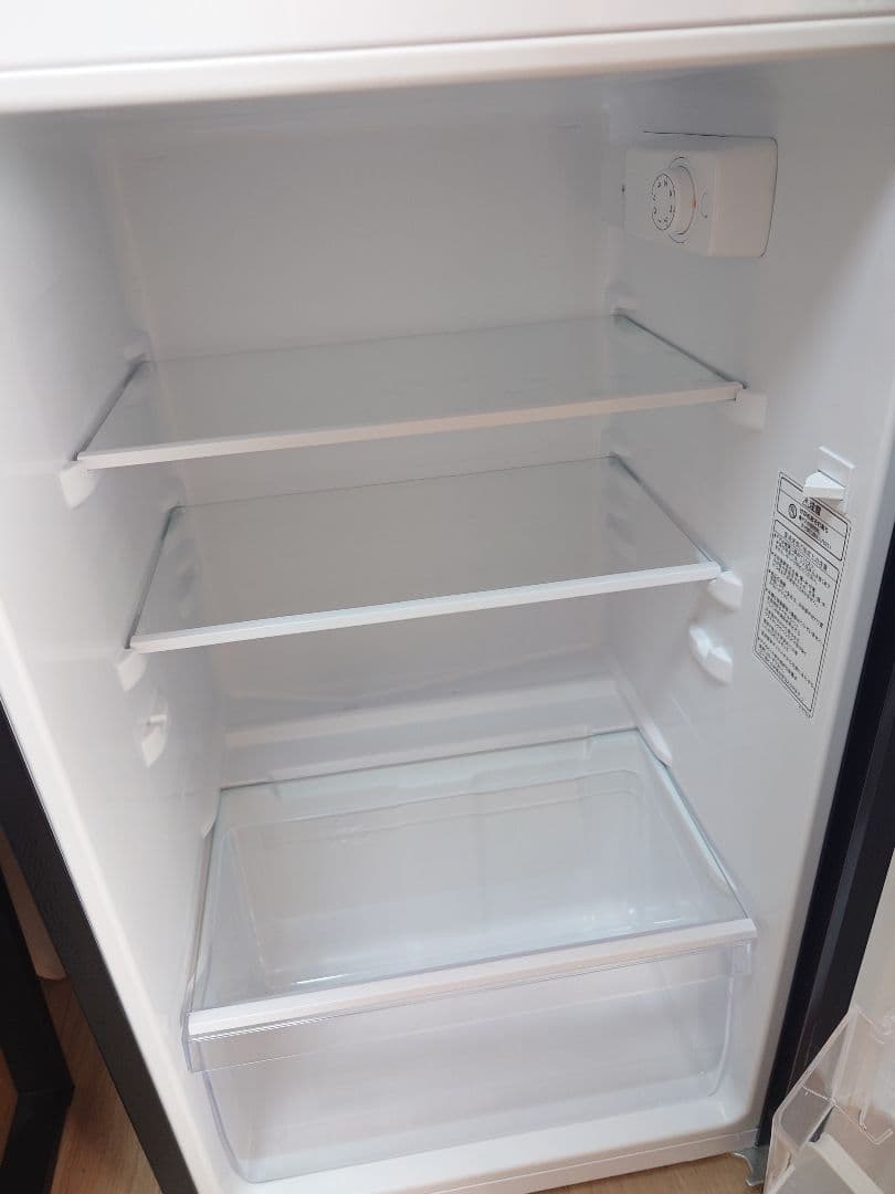 124L 冷蔵庫 ブラック HR-K12B 2024年製 一人暮らし