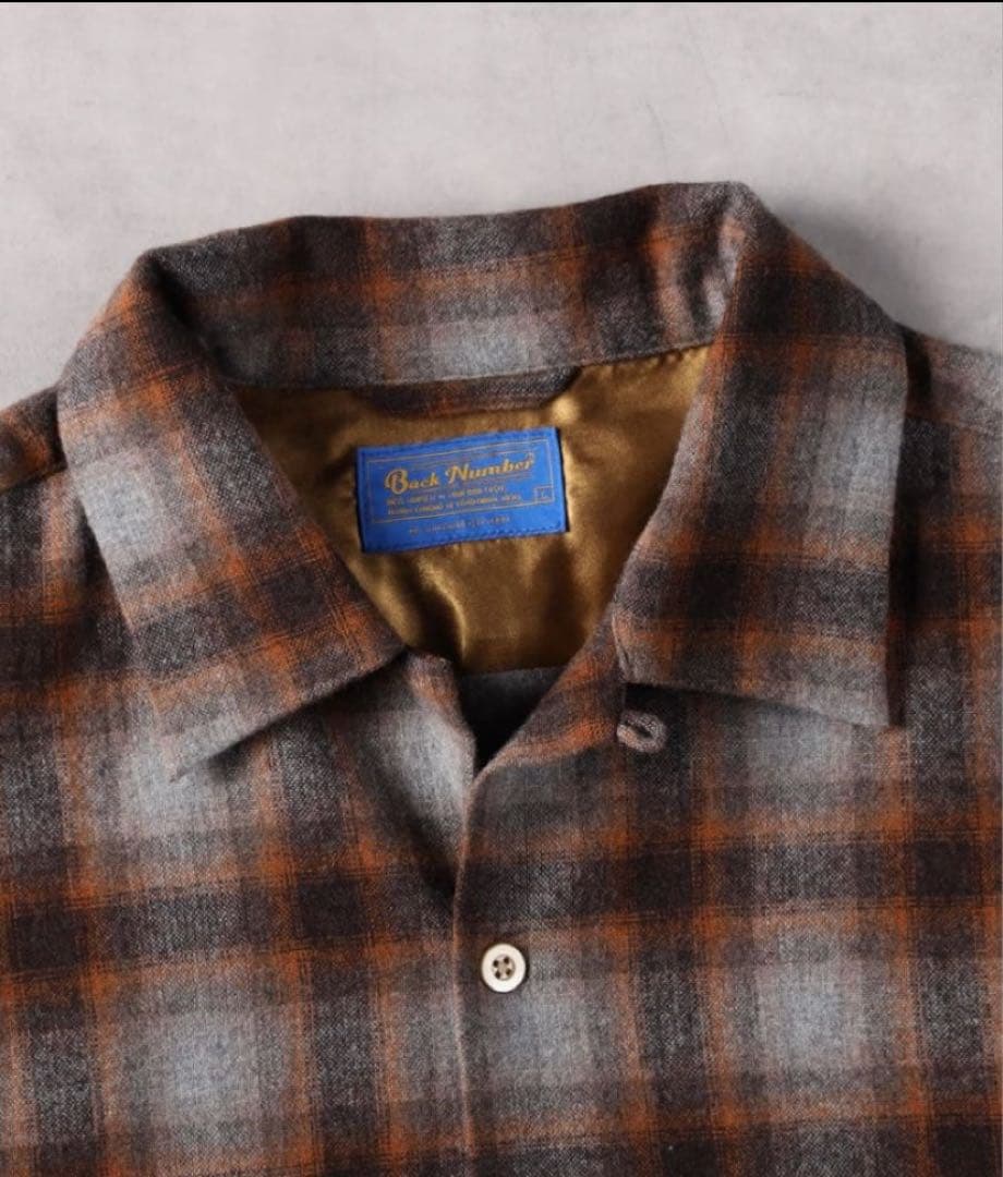 FJ ボードシャツ　ウール　Mサイズ　ペンドルトン　オンブレ