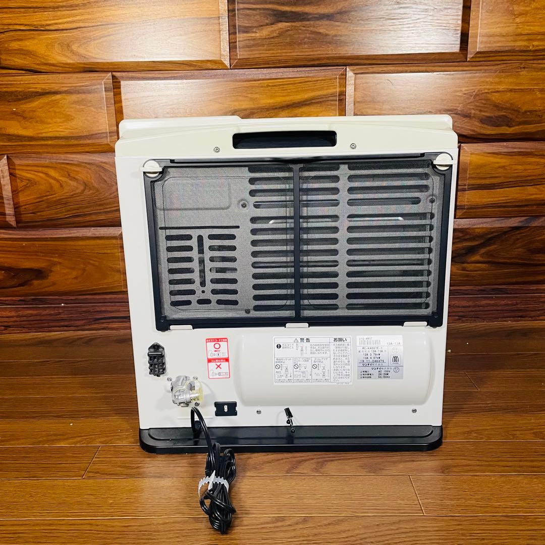 Rinnai リンナイ RC-K4001E-1 ガスファンヒーター 美品 大容量