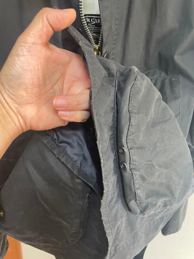 90s バブアー　BEDALE ブラック　英国製