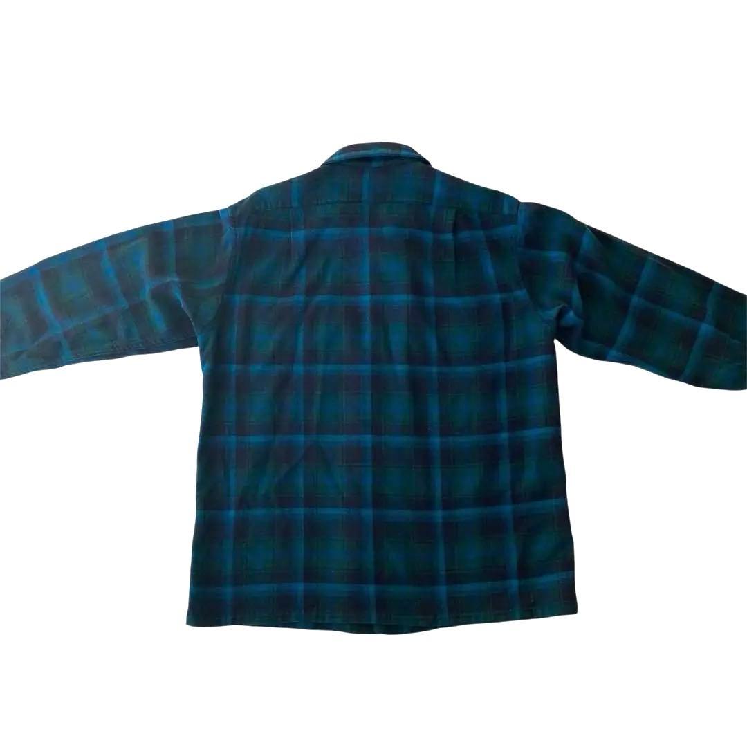 PENDLETON 60s オンブレシャツ　シャドウチェック　M