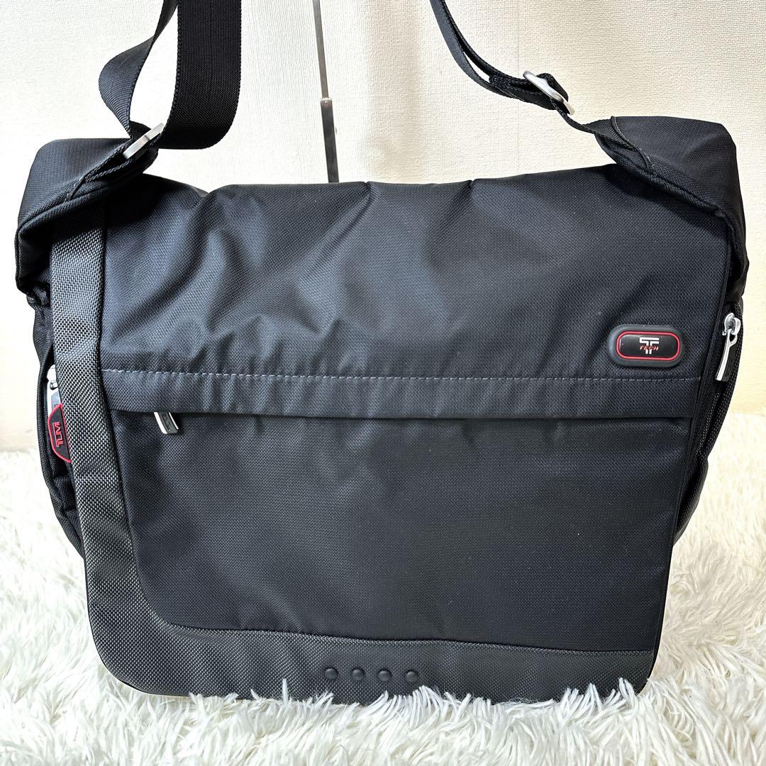 TUMI メッセンジャーバッグ トゥミ T-TECH ショルダーバッグ ブラック