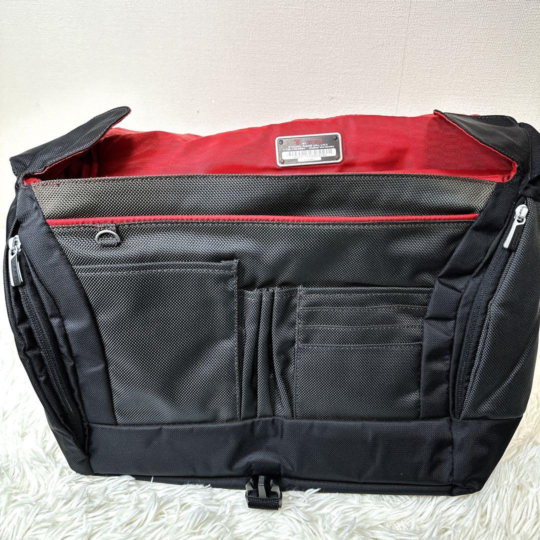 TUMI メッセンジャーバッグ トゥミ T-TECH ショルダーバッグ ブラック