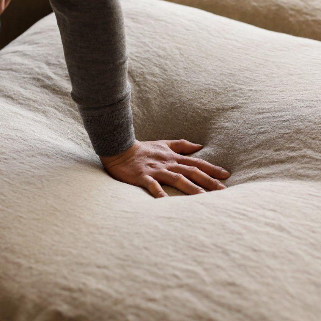 リセノ　あぐらソファ　1.5人掛け　ビンテージレッド　定価13.3万　ACTUS