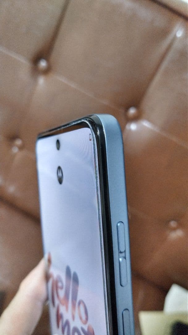 Motorola moto g05本体 クリアケース付き