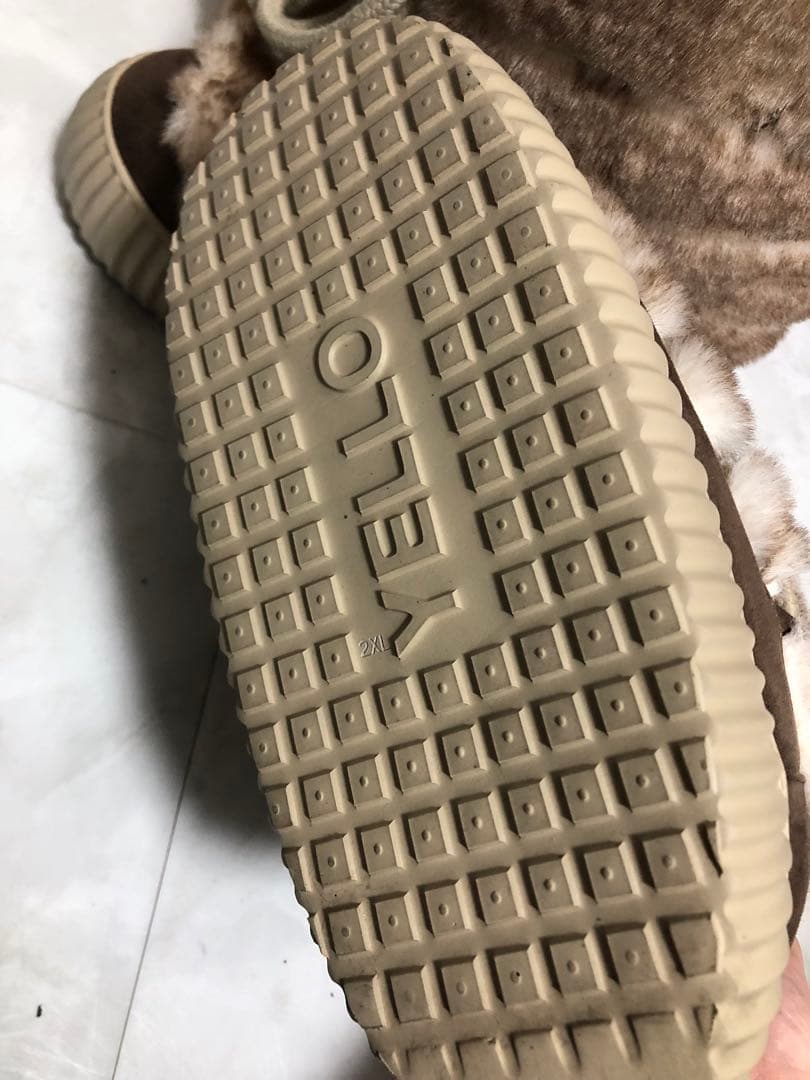 fuYELLO ブラウン ムートンブーツ 箱付き