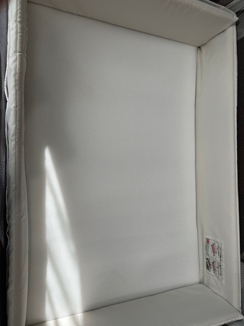 ココネルエアーAB アップリカ　ベビーベッド　グレーベアー　くま