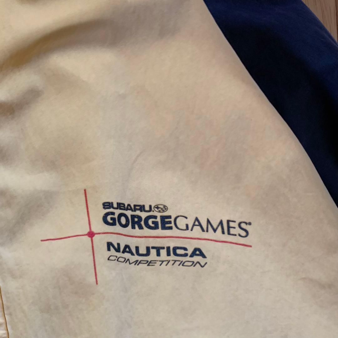 【古着】Nautica ナイロンジャケット Subaru Gorge Games