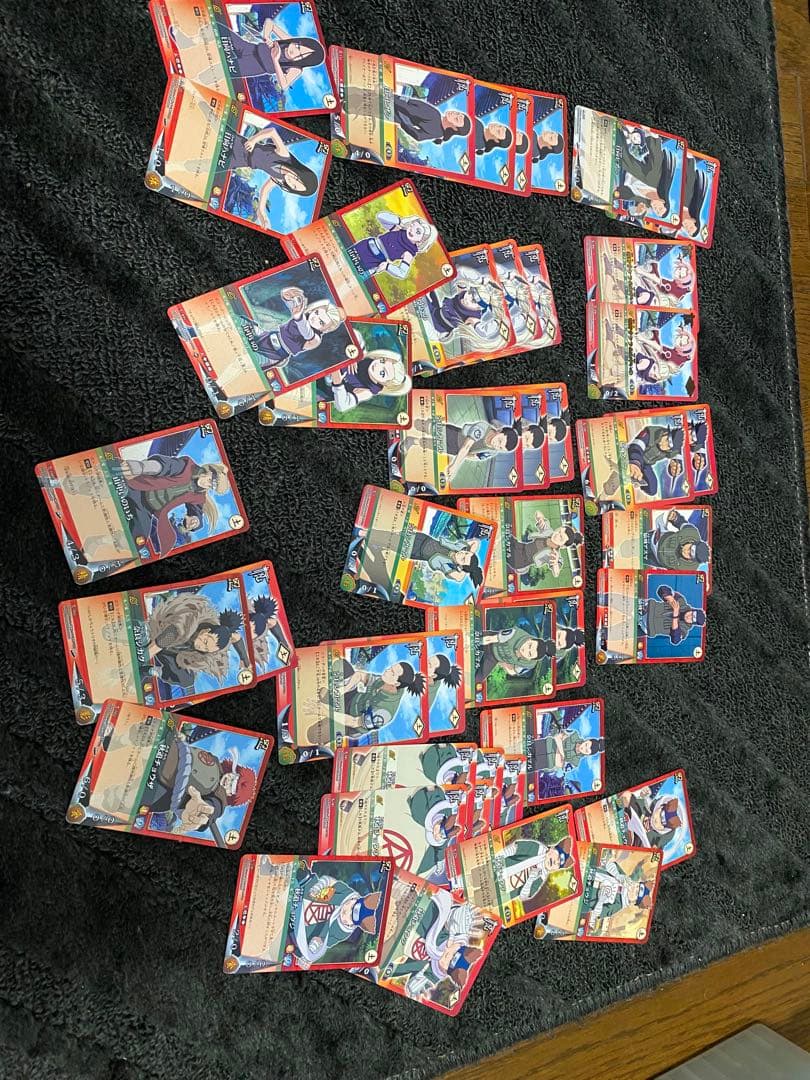 激レア処分品NARUTO 美品カード大量(付属品有り) 転売◯