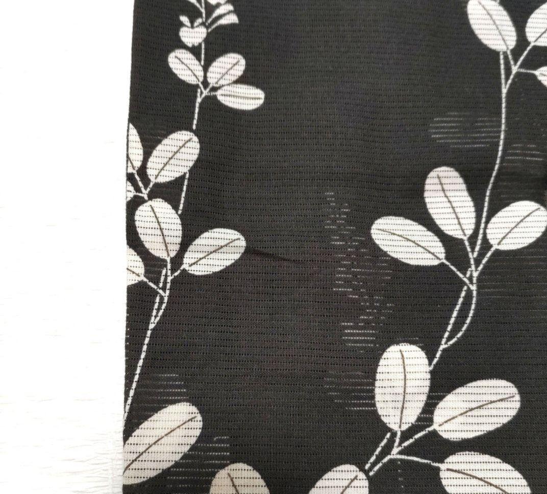 撫松庵　紫織庵　浴衣　綿絽　着物