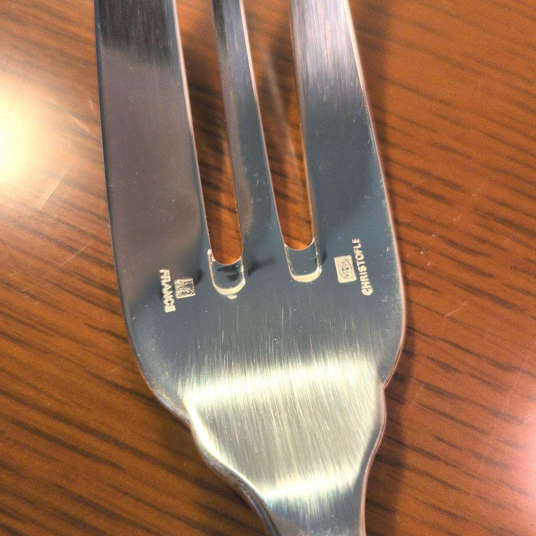 新品　仏　クリストフル　Christofle　 銀器サービングカトラリー３点