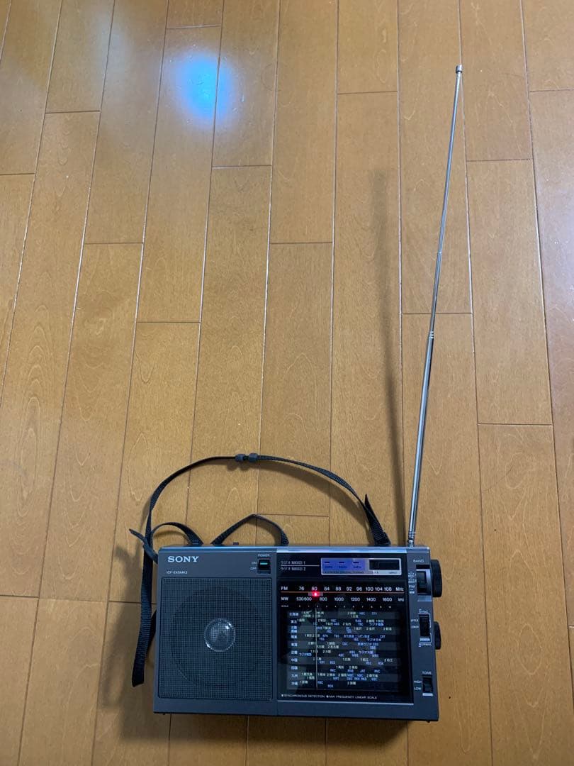 【美品！】SONY ラジオ　ICF-EX5MK2 新品電池４本付き