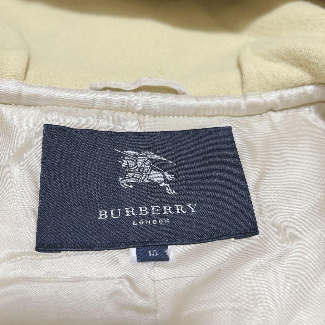 超希少15号✨バーバリーロンドン ダッフルコート ヘリンボーン