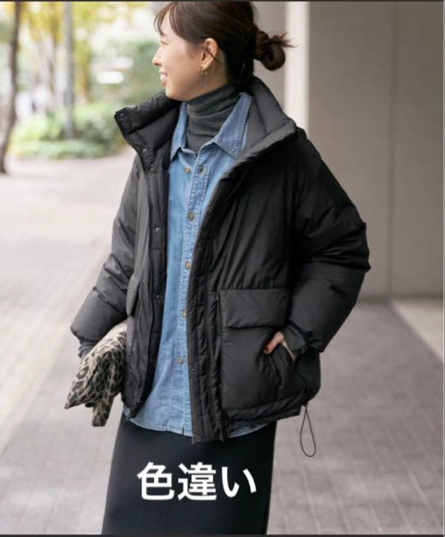 本日まで 【新品】定価45,100円Spick&Span撥水リバーシブルダウン