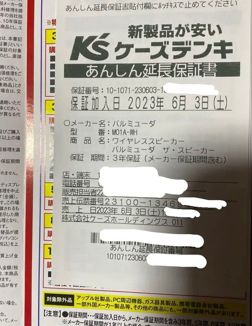 あきちゃん BALMUDA The Speaker バルミューダ