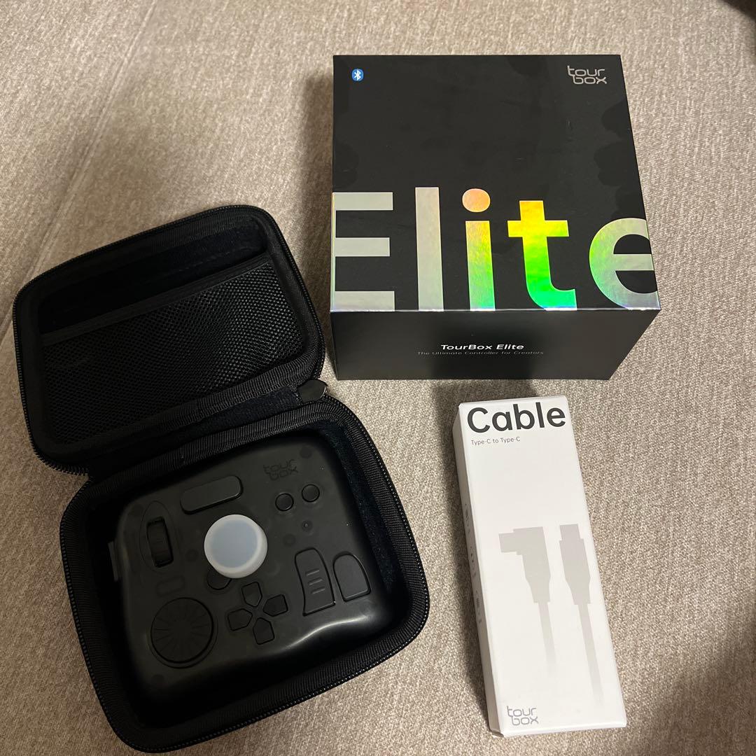 【Bluetooth】Tour Box Elite コントローラー 左手デバイス