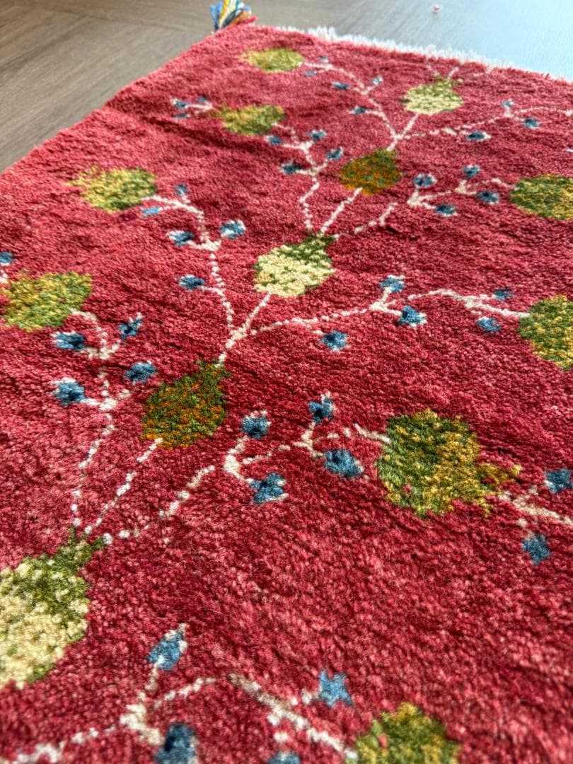 127x56cm ペルシャギャッベ ランナー (ギャベ) ペルシャ絨毯 ギャッベ