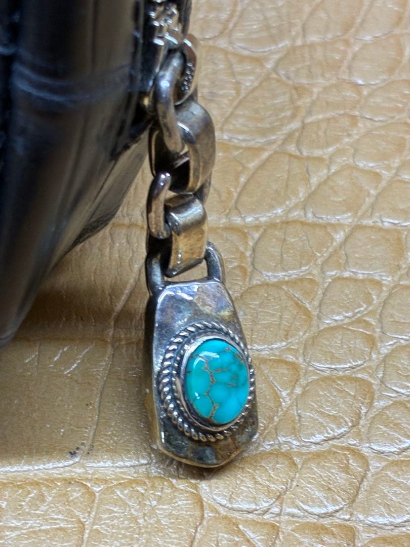 7SENSE セブンセンス クロコダイル ポロサス 小物入れ レザー ポーチ