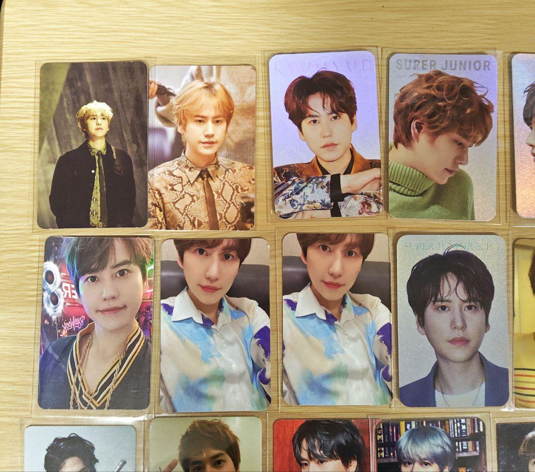 SUPER JUNIOR キュヒョン KYUHYUN トレカ　まとめ売り