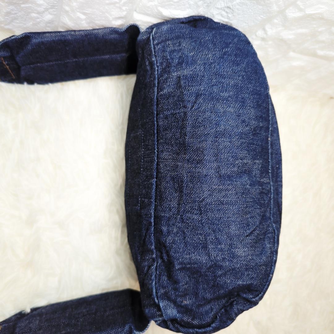 【美品】EVIS エヴィス デニム ボディバッグ カモメ