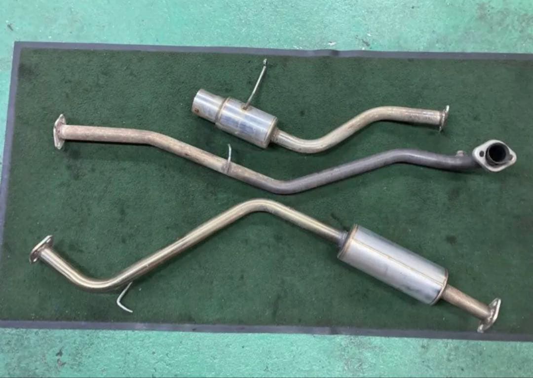 エッセ L235 フロント パイプ 砲弾マフラー アクセルコール42.7