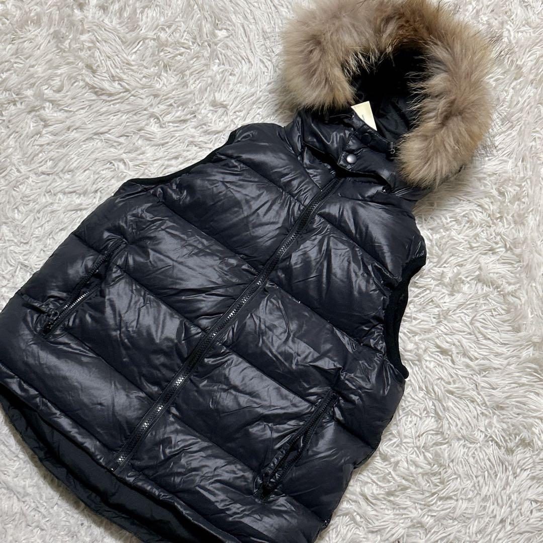 【2433】✨美品✨ 00s 【Archive】Y2K ダウンベスト ブラック