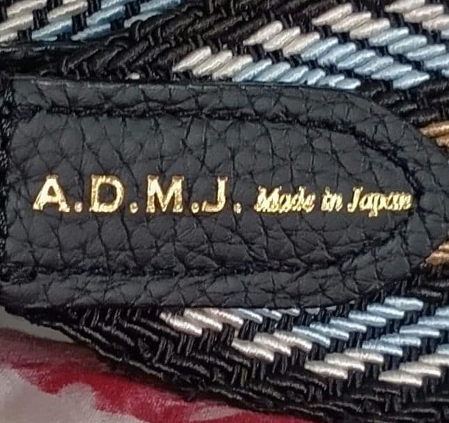 ADMJ☆イタリアンテープ☆ショルダーストラップ☆ショート☆タマミワタナベZAO