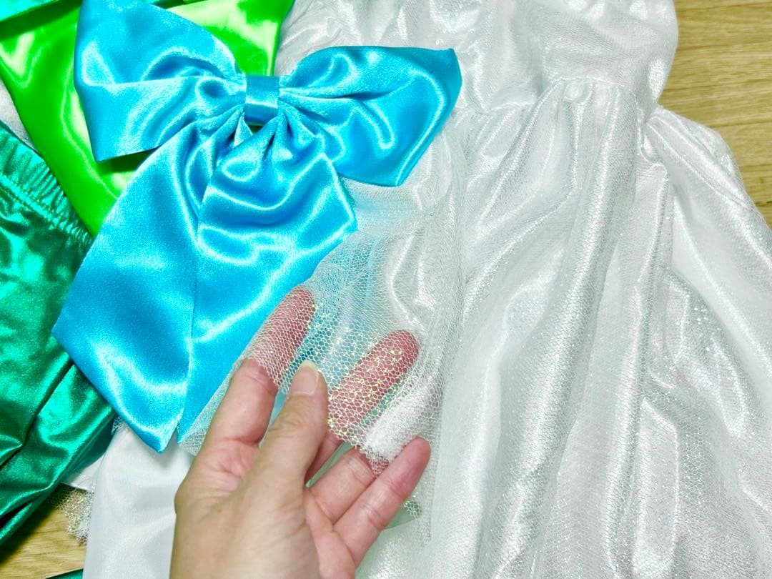 プリキュア コスプレ 衣装 ウィッグブーツカバー付き キュアミント フルセット