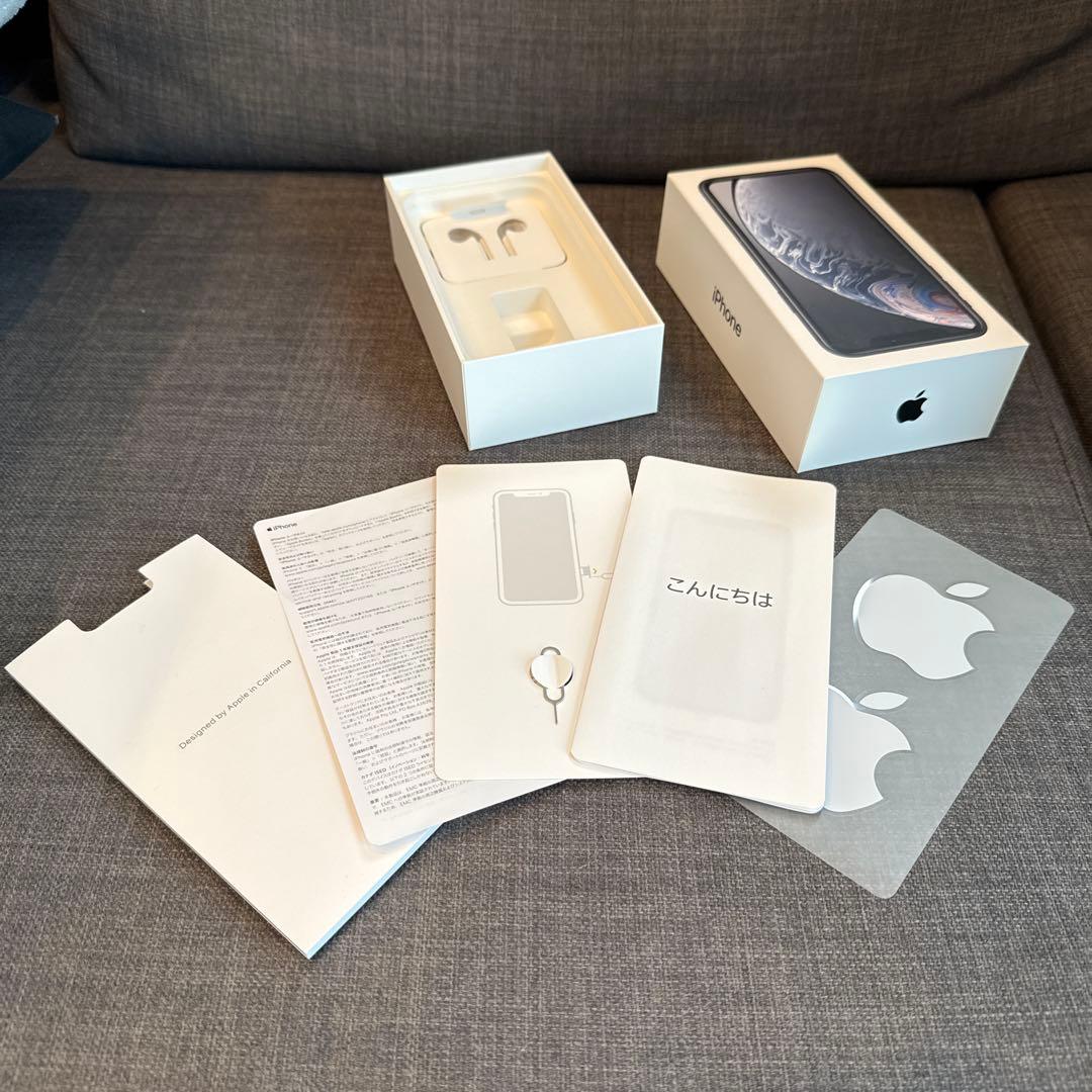 スマートフォン本体 iPhone XR White 64 GB Softbank