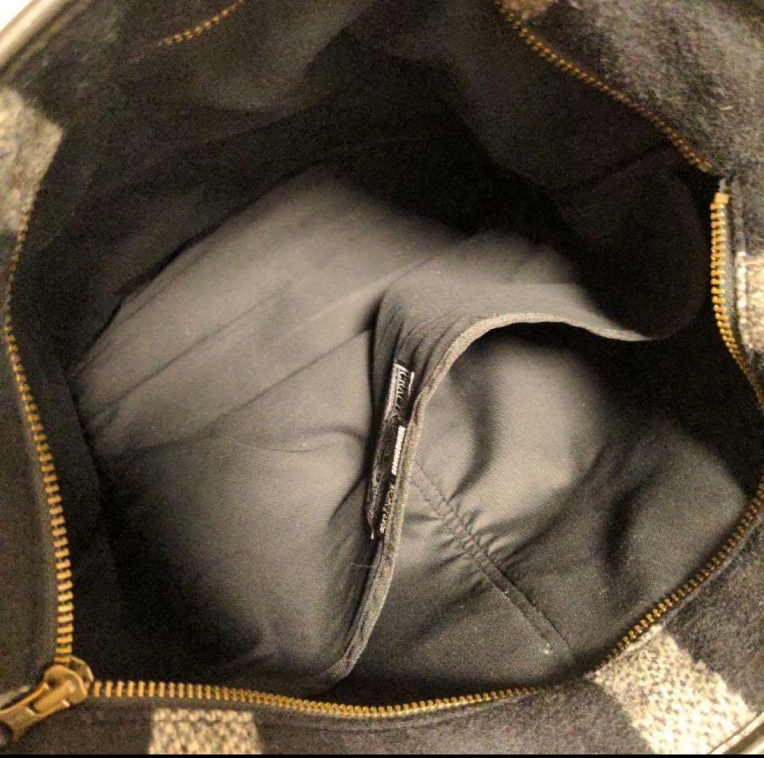 NEIGHBORHOOD×PORTER ブロック　チェック　バック