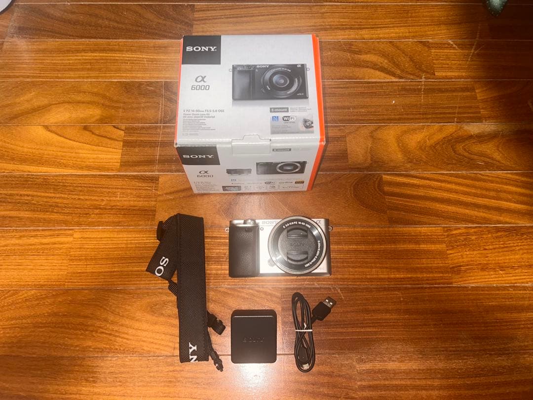 SONY α6000 シルバー 本体・付属品付き